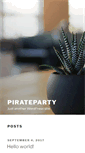 Mobile Screenshot of pirateparty.kz