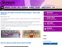 Tablet Screenshot of pirateparty.org.uk