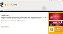 Desktop Screenshot of pirateparty.ch